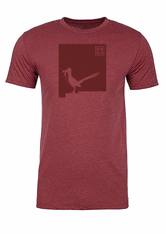 New Mexico State Bird Tee/Red on Red - Men's