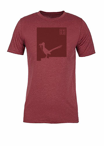 New Mexico State Bird Tee/Red on Red - Women's